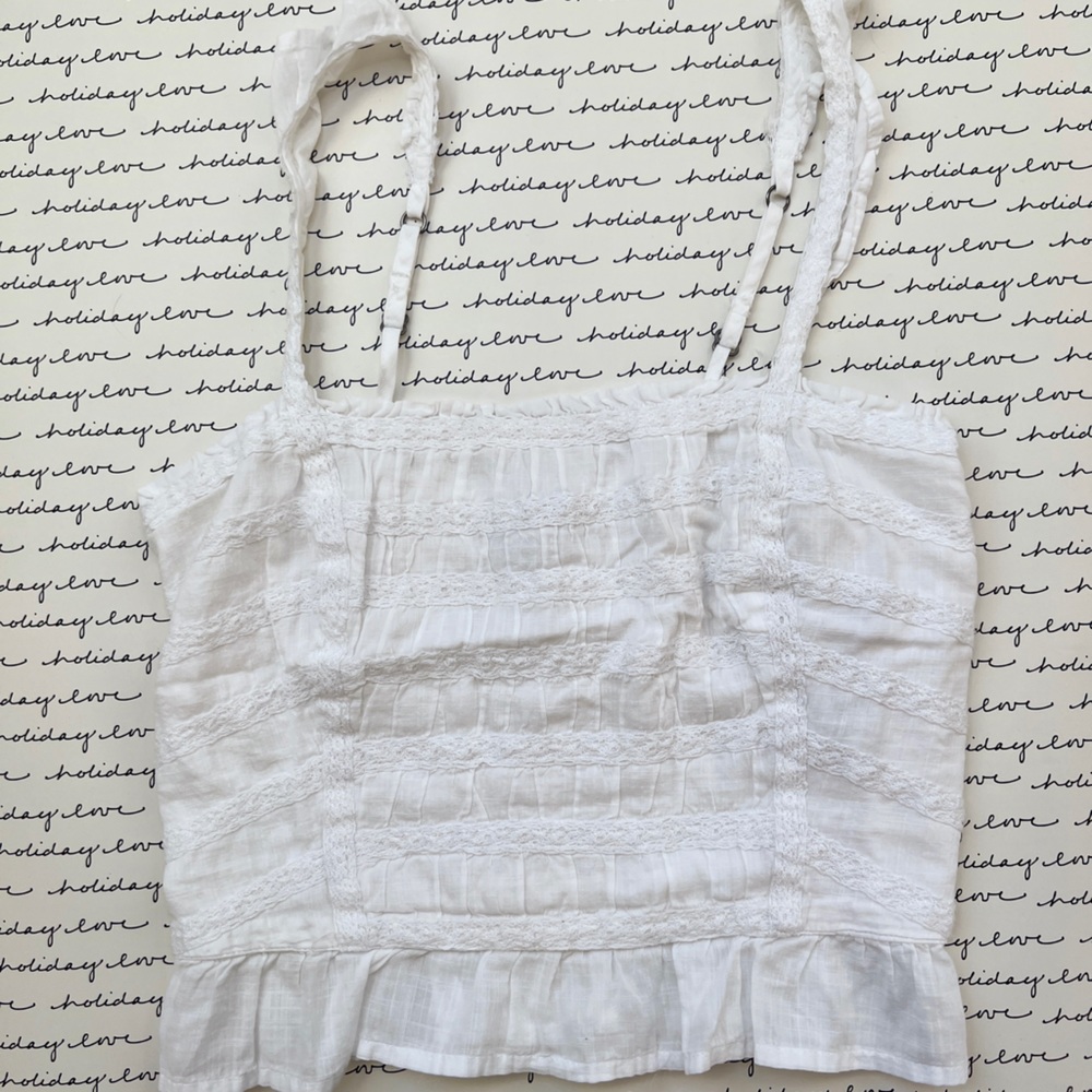 Abercrombie & Fitch white Top - XS